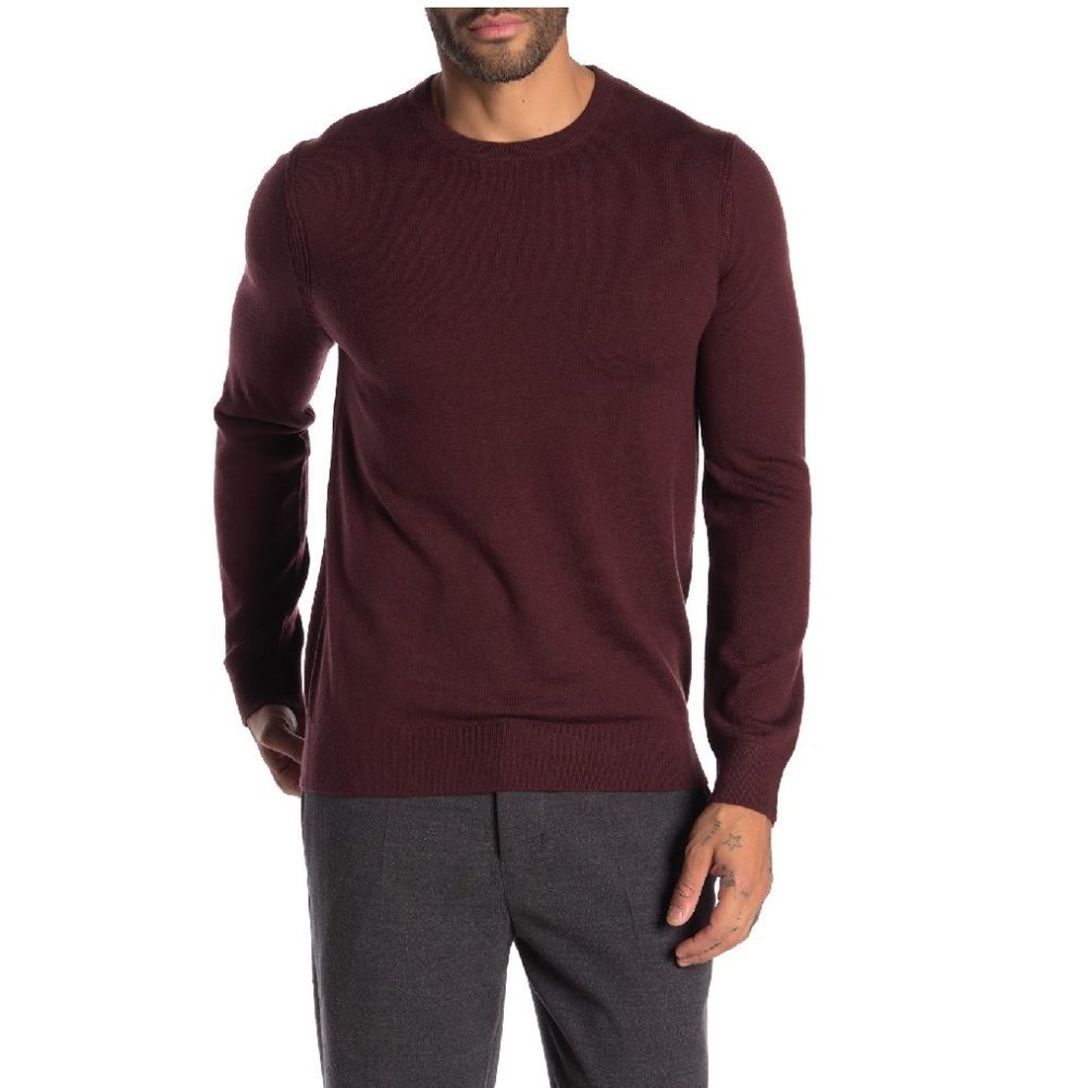 💥 Theory Harman Rinland Wool Blend Crew Neck Sweater